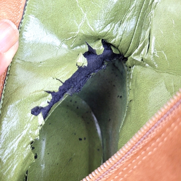 Valerie Stevens brown suede pointy toe booties stiletto heel side zipper boho 7 - Picture 11 of 14